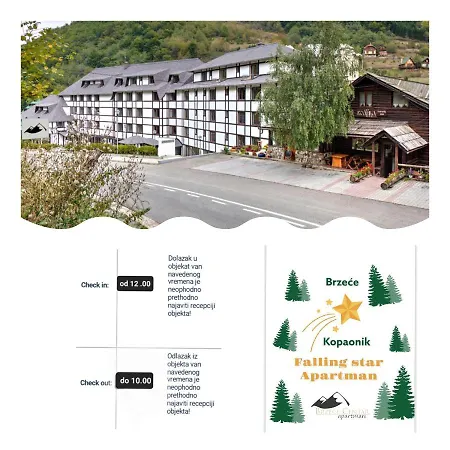 Falling Star Апартаменты Брзече